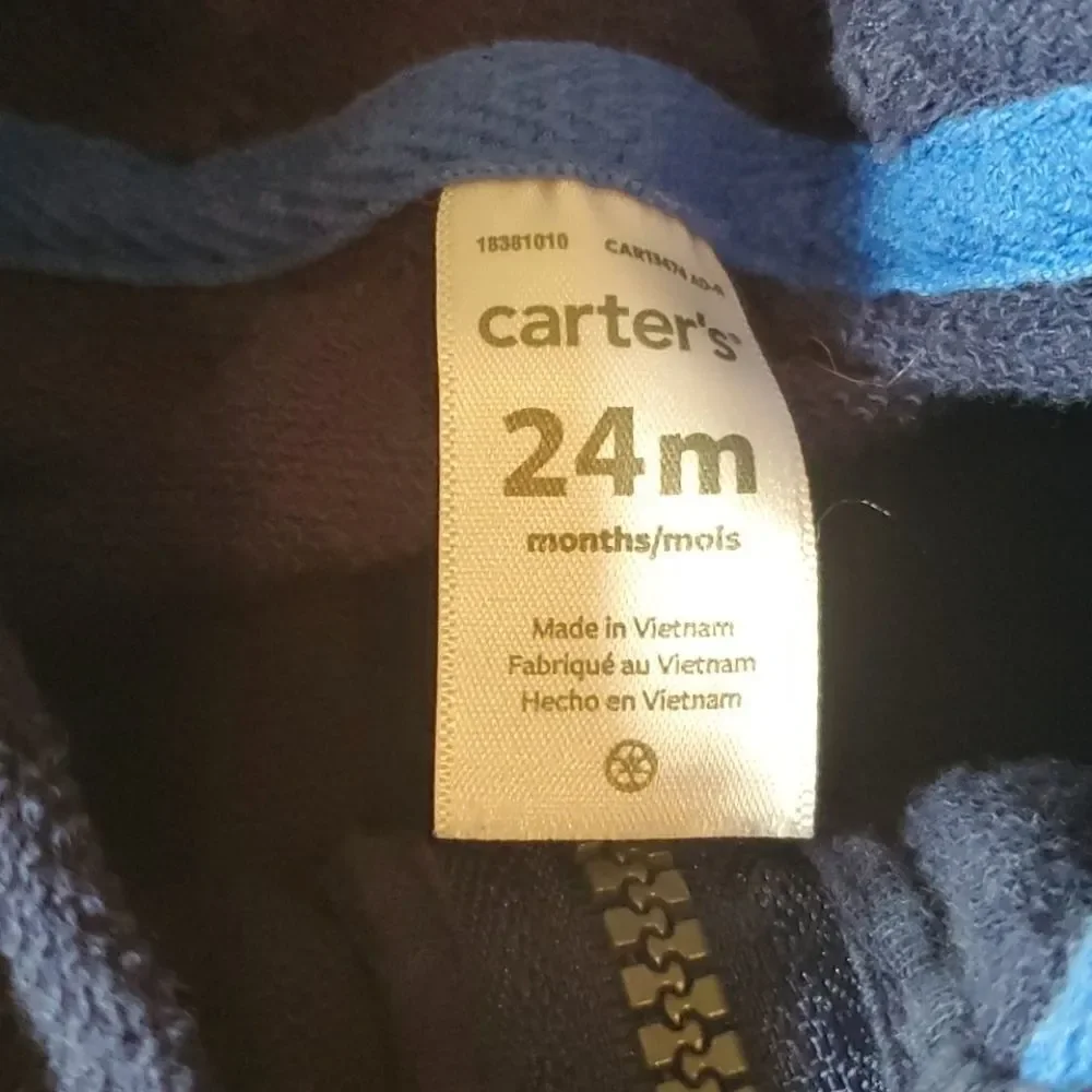 Boys 24 month Carters shark sweat set